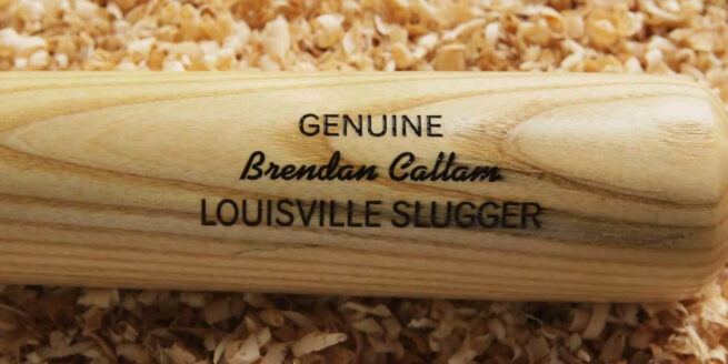 personalized bat wood