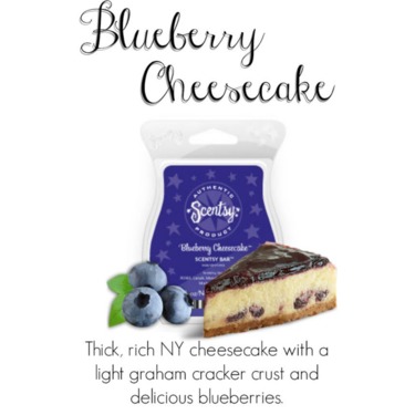 scentsy blueberry cheesecake scentsy bar
